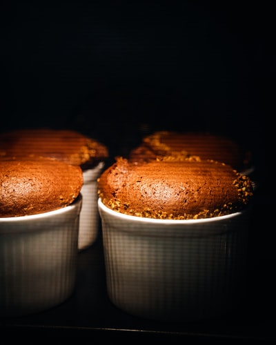Hot Chocolate Souffles