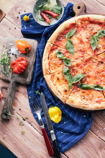 Artichoke, Tomato And Three Cheese Pizza