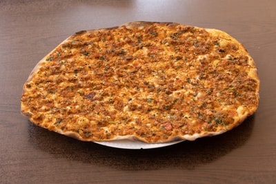 Turkey-tortilla Pizza