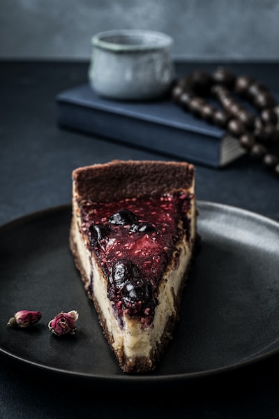 Cranberry Cheesecake With Cranberry Orange Compote