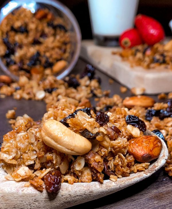 Honey Granola Bananas