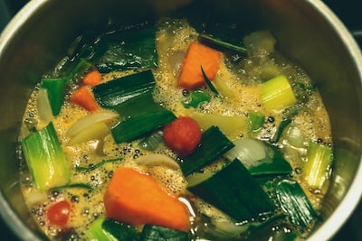 Pressure Cooked Stock-Vegetable