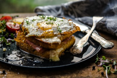 A Croque Monsieur Salad