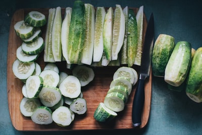 Brigitte's Filled Cucumbers