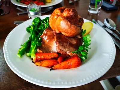Yorkshire Pudding With Roast Beef