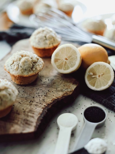 Lemon Poppyseed Muffin