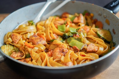Pasta With Chicken And Veggies