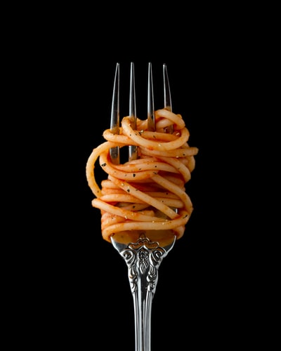 Spaghetti And Shrimp Sauce
