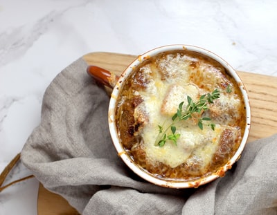 French Onion Soup With Croutons