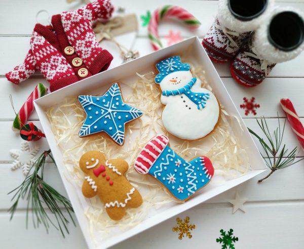 Rubber Stamp Gingerbread Cookies