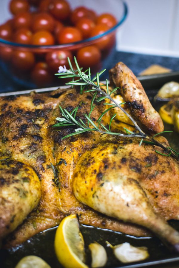 Herb-tomato Grilled Chicken