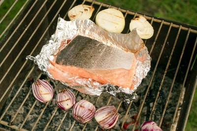Grilled Salmon & Marinade